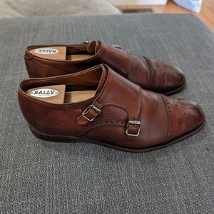 Allen Edmonds St. John's monk strap shoes